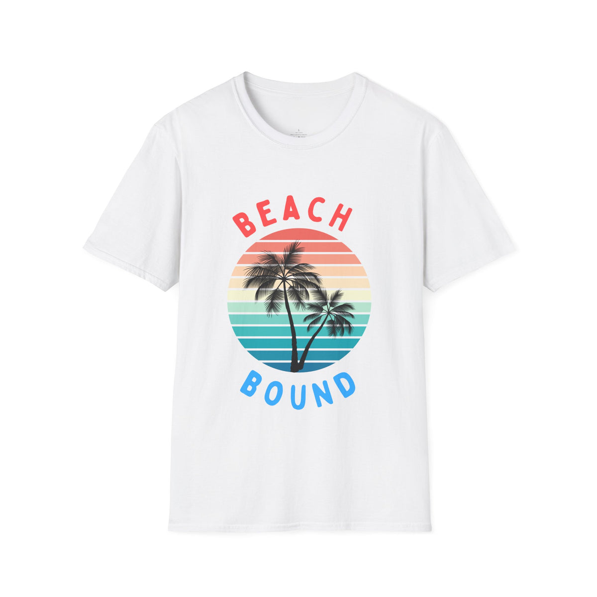 Beach Bound, Unisex Softstyle T-Shirt