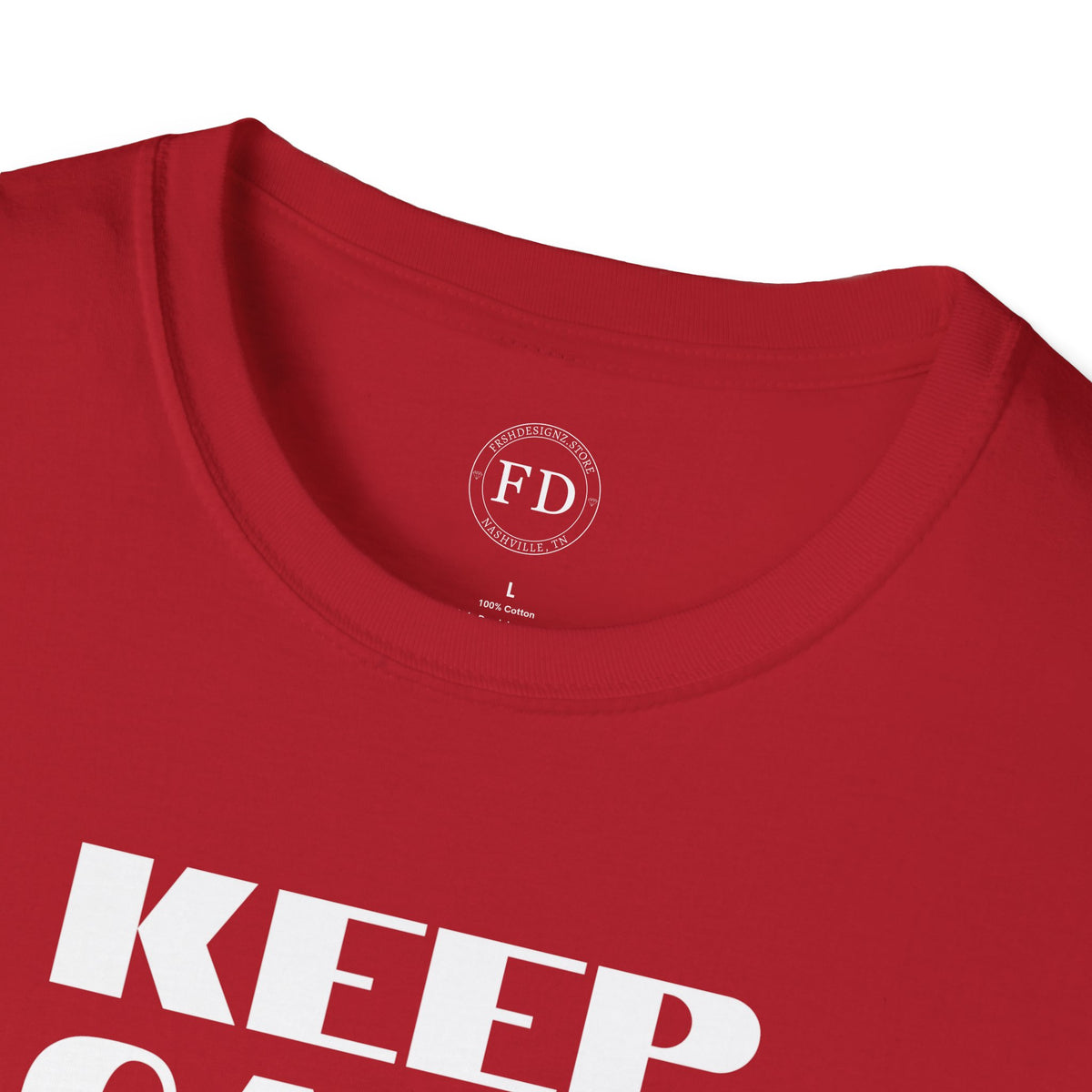 Keep Calm Unisex Softstyle T-Shirt