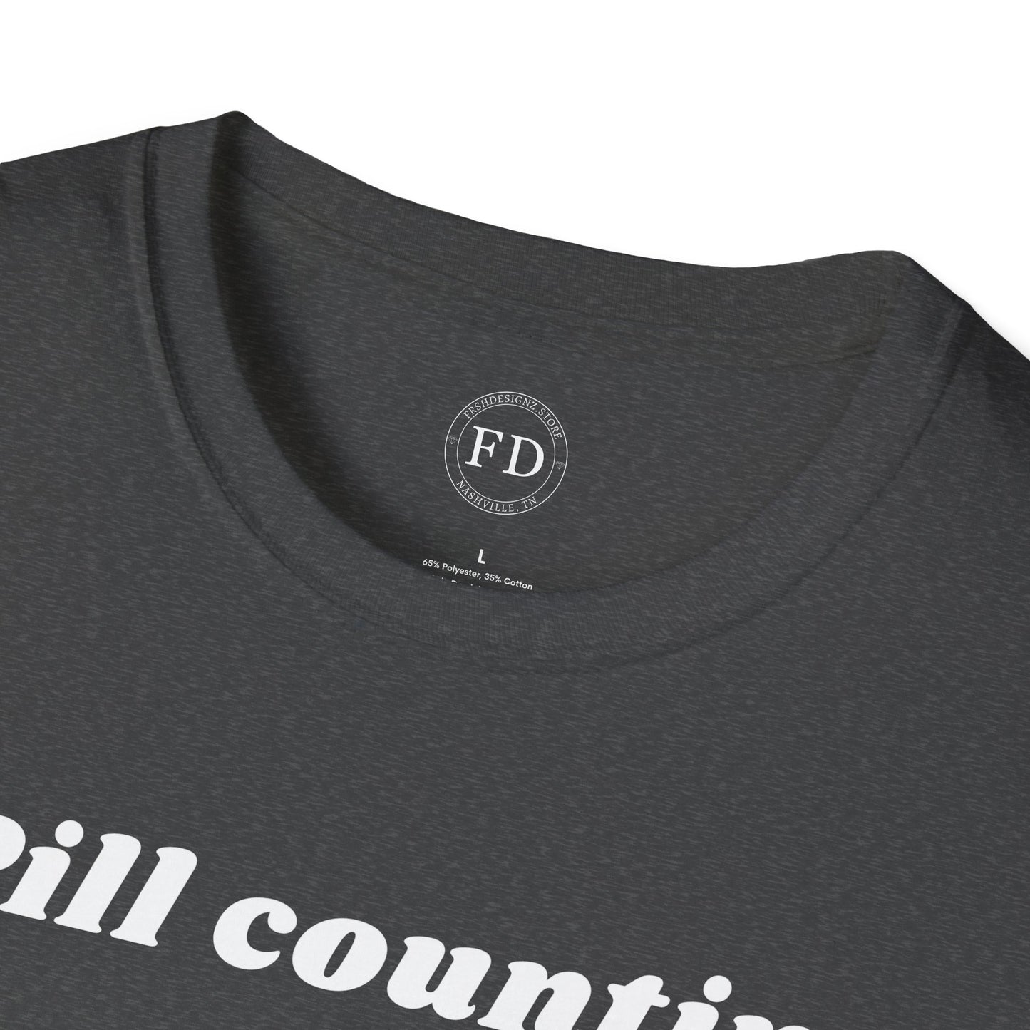 Pill Counting Unisex Softstyle T-Shirt