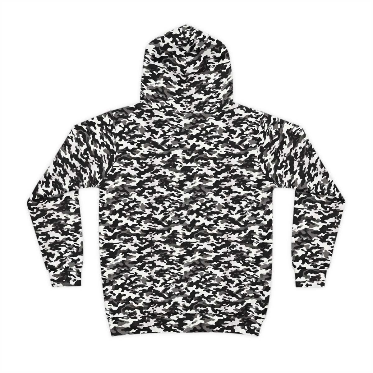 B&W Camo Children's Hoodie (AOP)