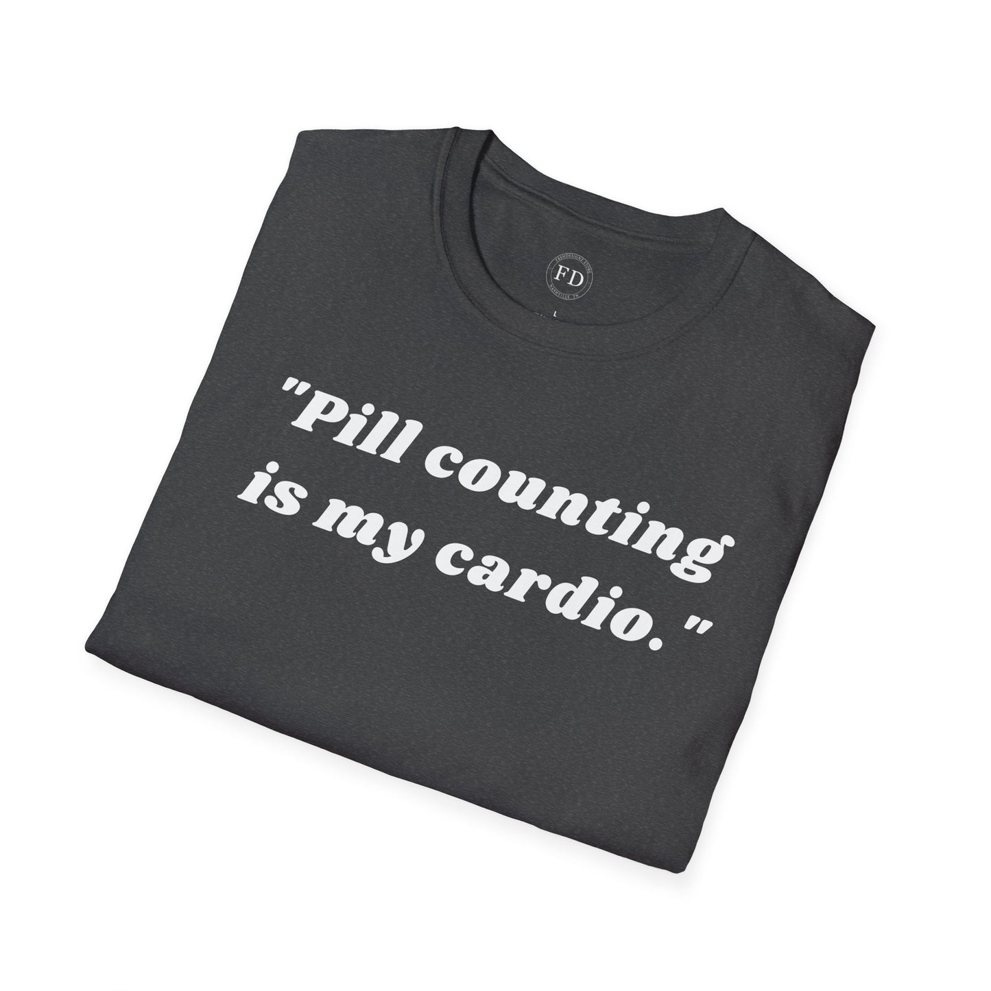 Pill Counting Unisex Softstyle T-Shirt