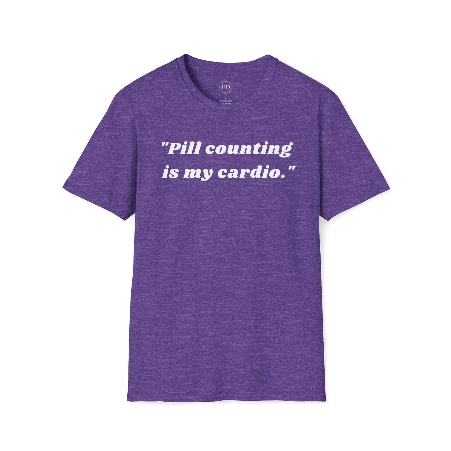 Pill Counting Unisex Softstyle T-Shirt