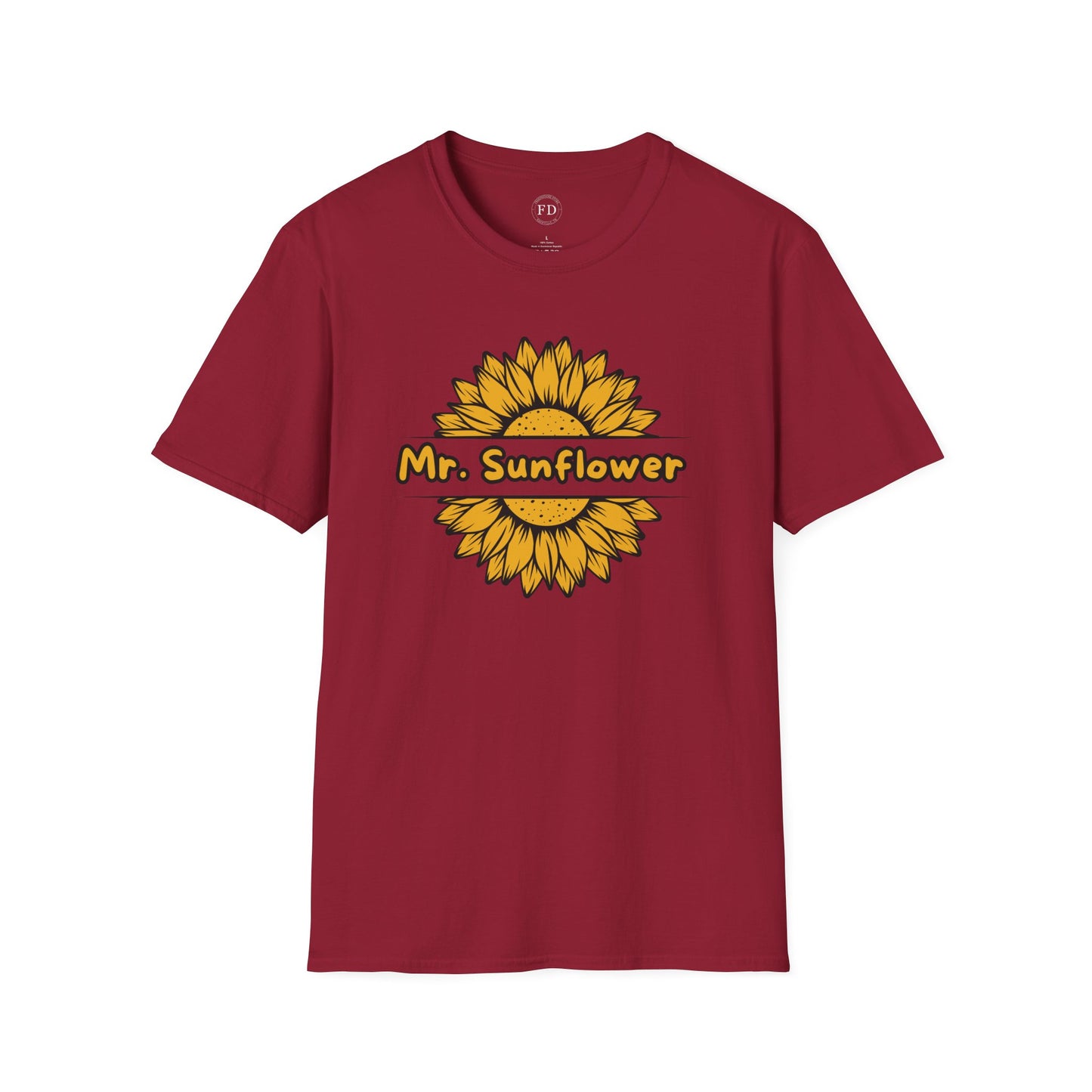 Mr. Sunflower Unisex Softstyle T-Shirt