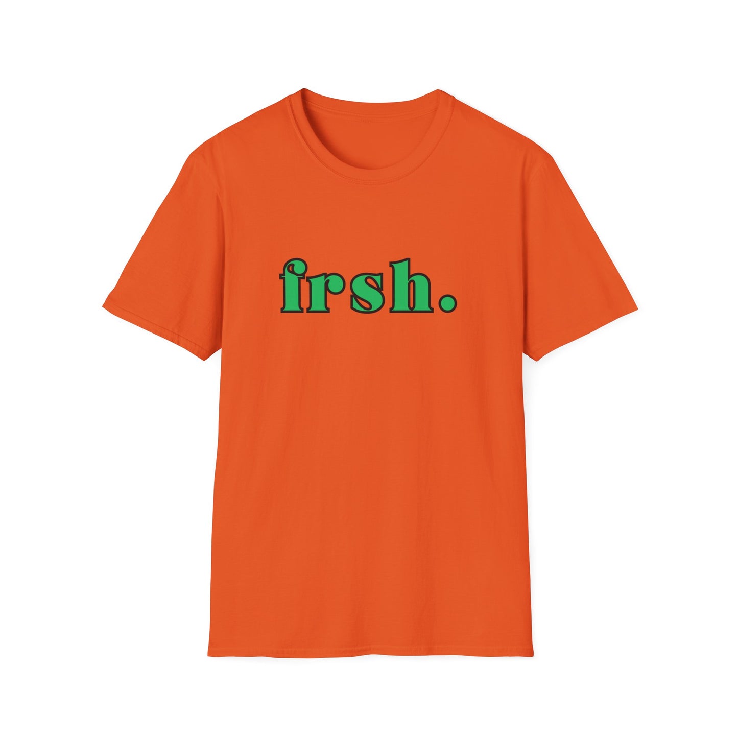 Casual Unisex T-Shirt - 'frsh.' Graphic Tee for Everyday Style