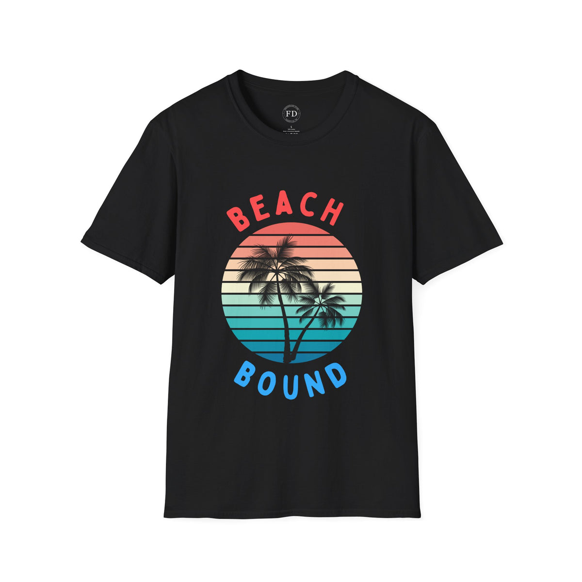Beach Bound, Unisex Softstyle T-Shirt