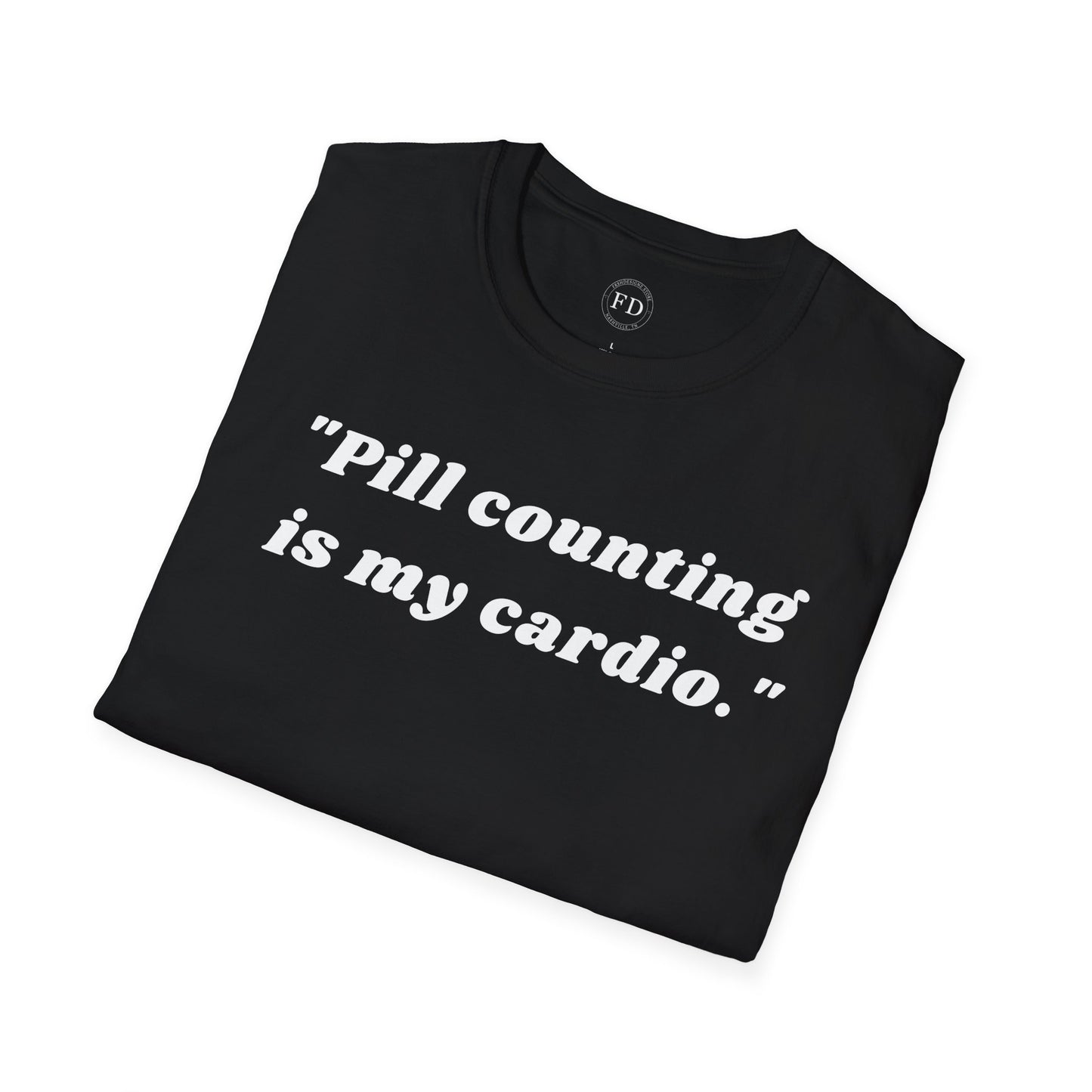 Pill Counting Unisex Softstyle T-Shirt