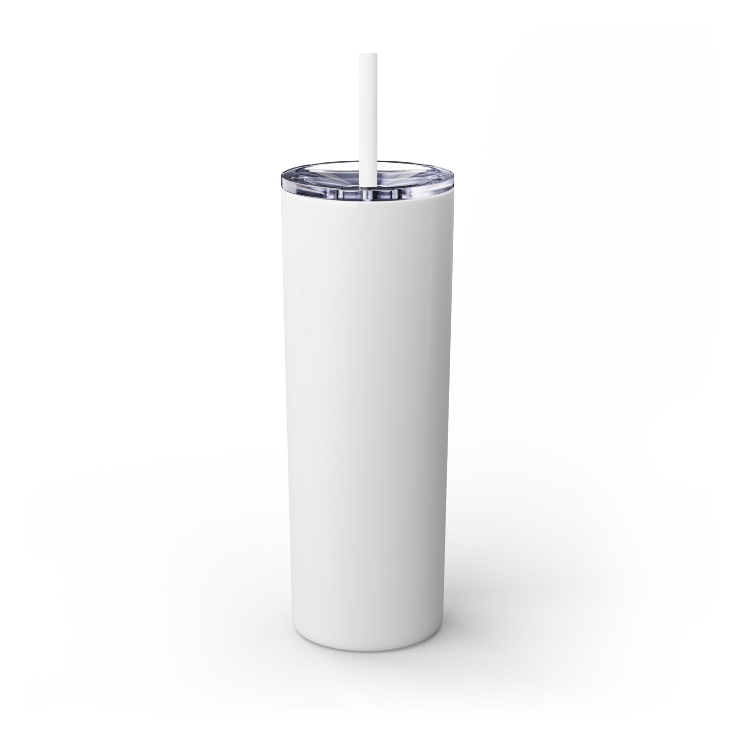 Pill Counting Ninja Skinny Tumbler with Straw, 20oz