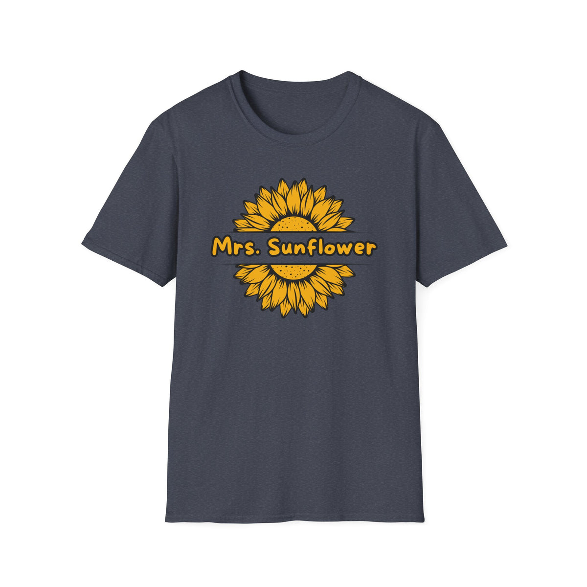 Mrs. Sunflower Unisex Softstyle T-Shirt