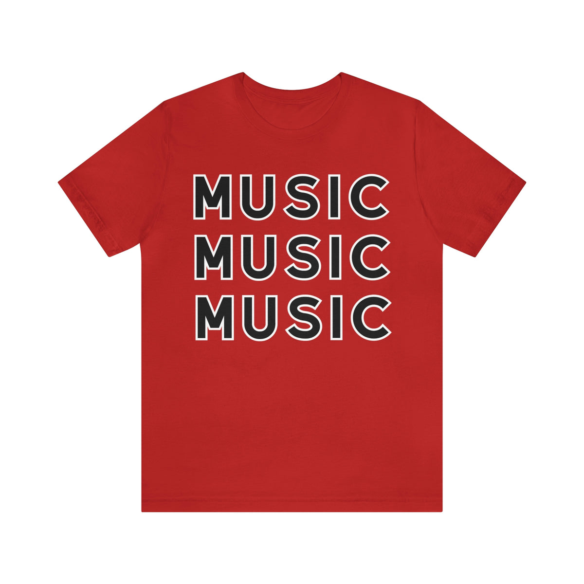 MUSIC Unisex Jersey Short Sleeve Tee