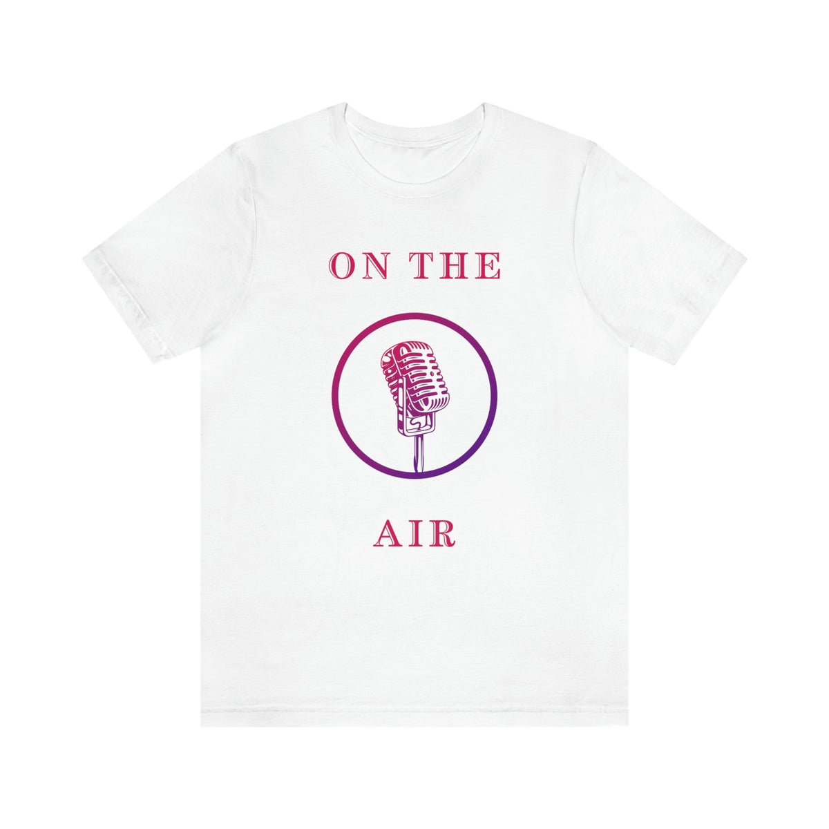 ON THE AIR Unisex Jersey Short Sleeve Tee