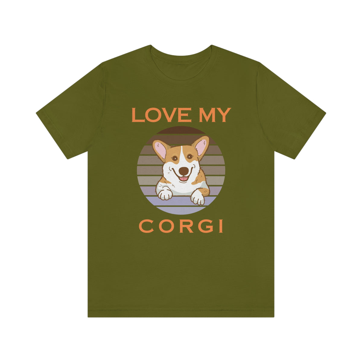 LOVE MY CORGI Unisex Jersey Short Sleeve Tee