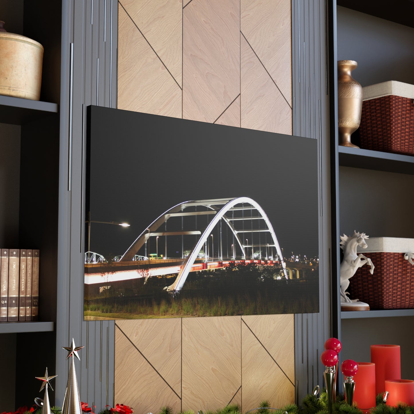 KOREAN VETERANS BRIDGE NASHVILLE, TN Canvas Gallery Wraps