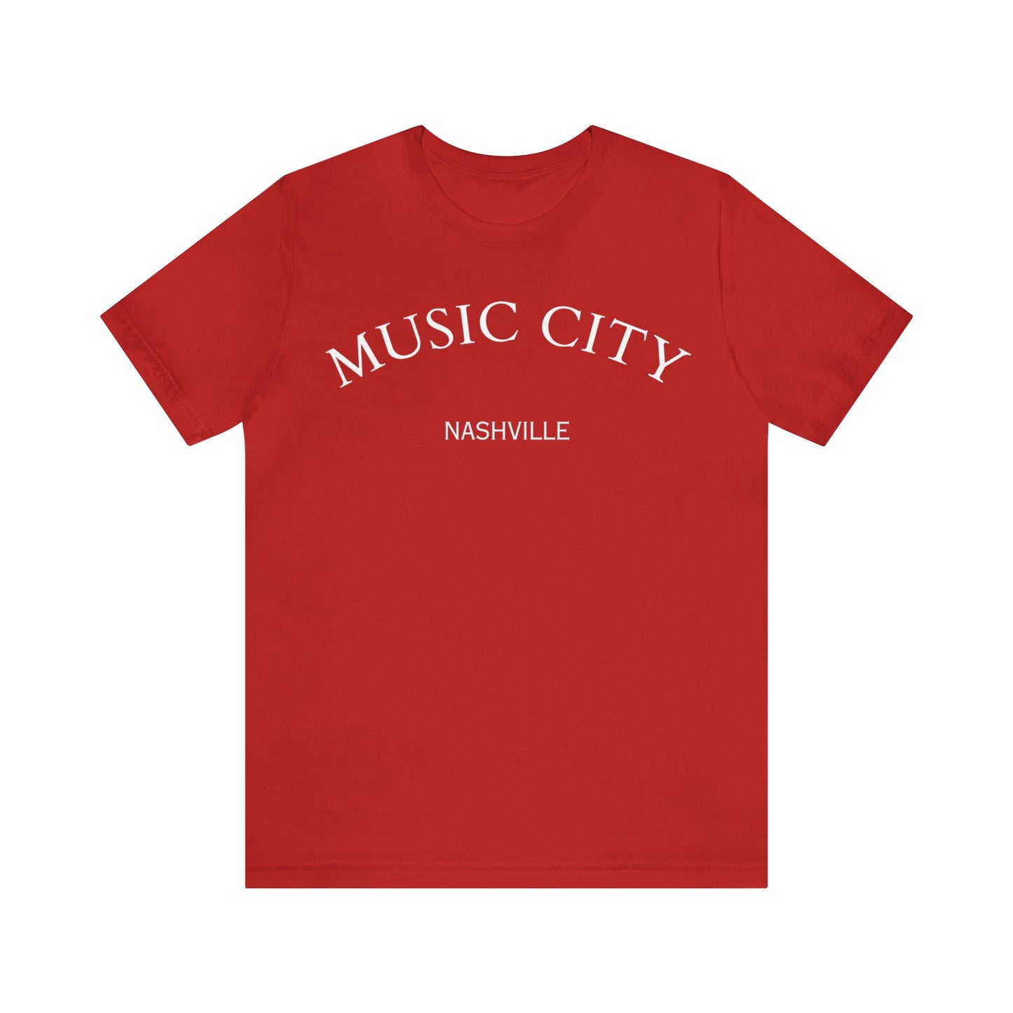 MUSIC CITY Unisex Jersey Short Sleeve Tee