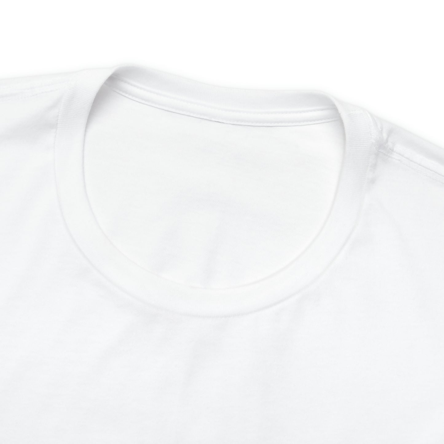 WHITE, BLACK, HUMAN Unisex Jersey Short Sleeve Tee
