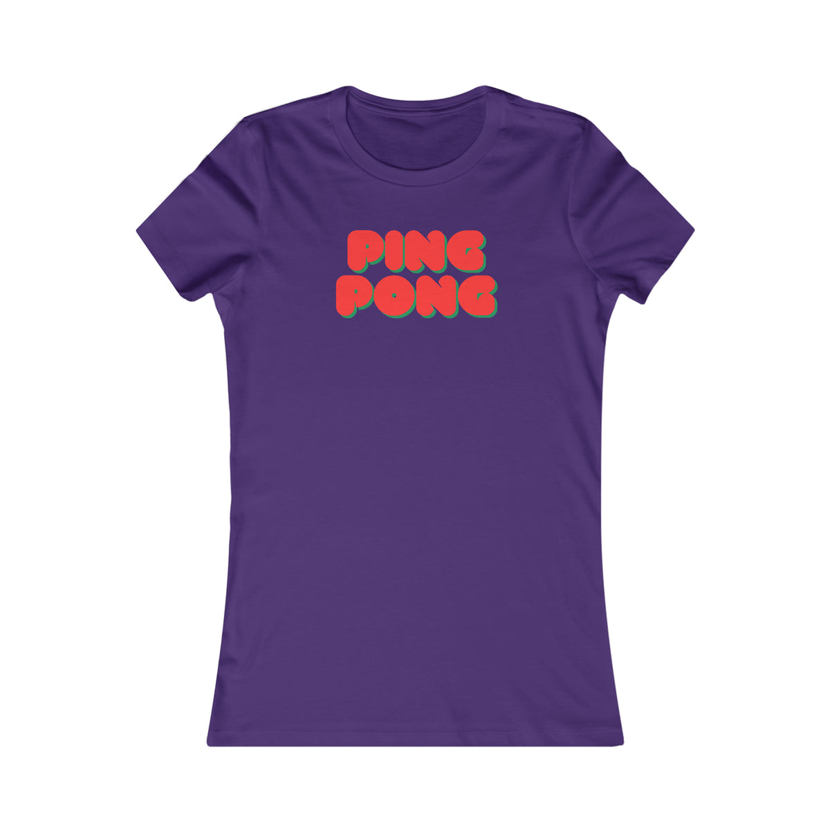 PING PONG Women's Favorite Tee