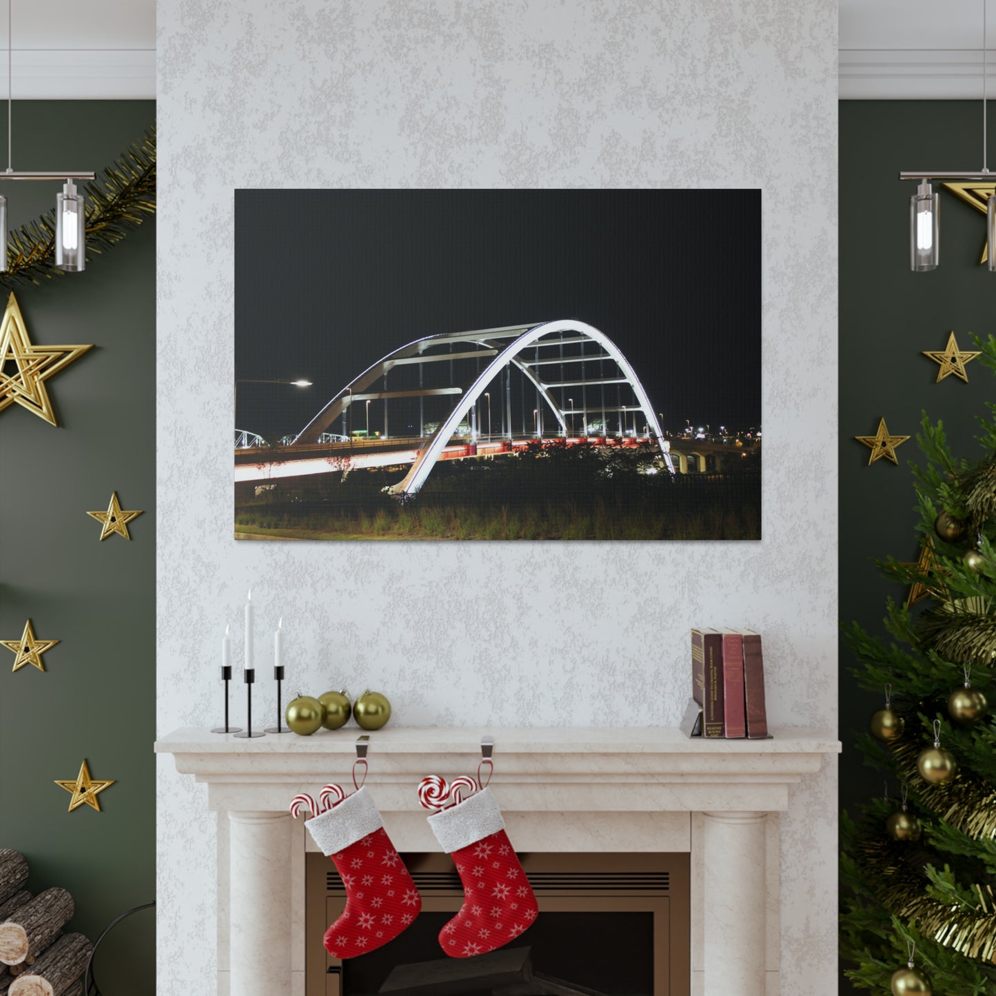 KOREAN VETERANS BRIDGE NASHVILLE, TN Canvas Gallery Wraps