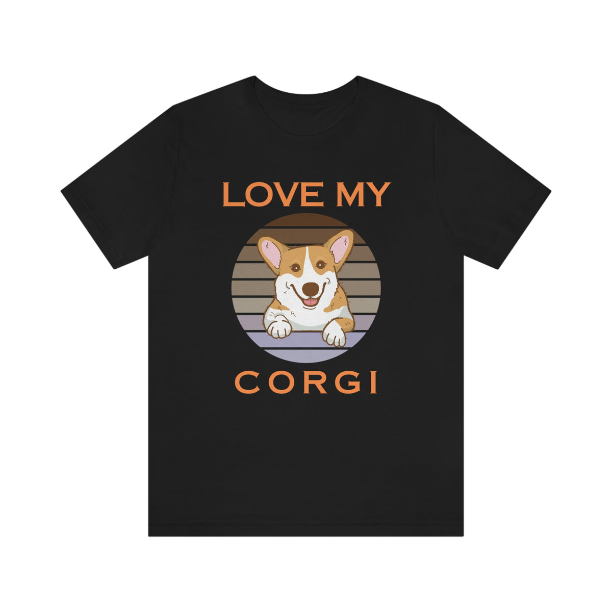 LOVE MY CORGI Unisex Jersey Short Sleeve Tee
