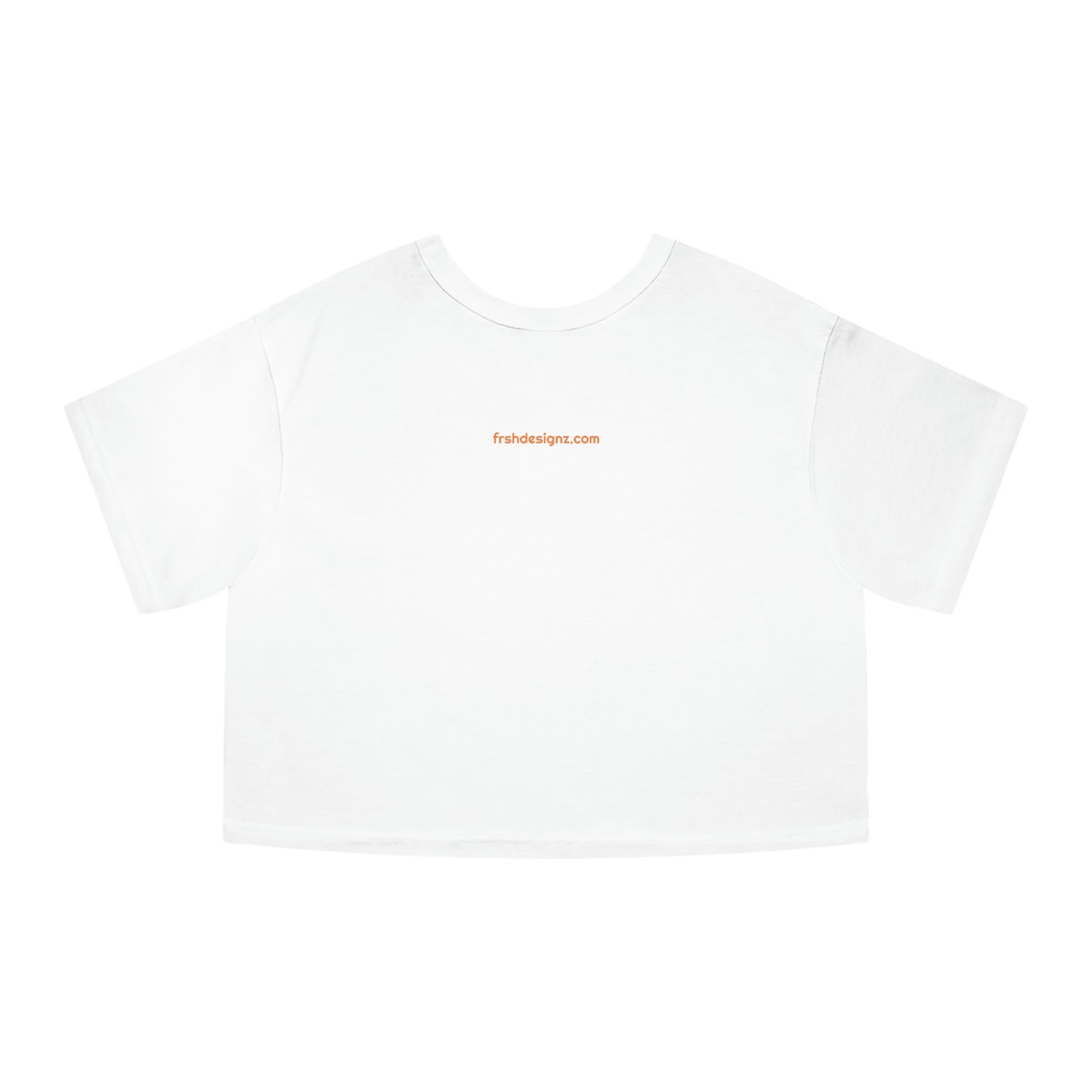 YAM-TASTIC! Champion Women's Heritage Cropped T-Shirt