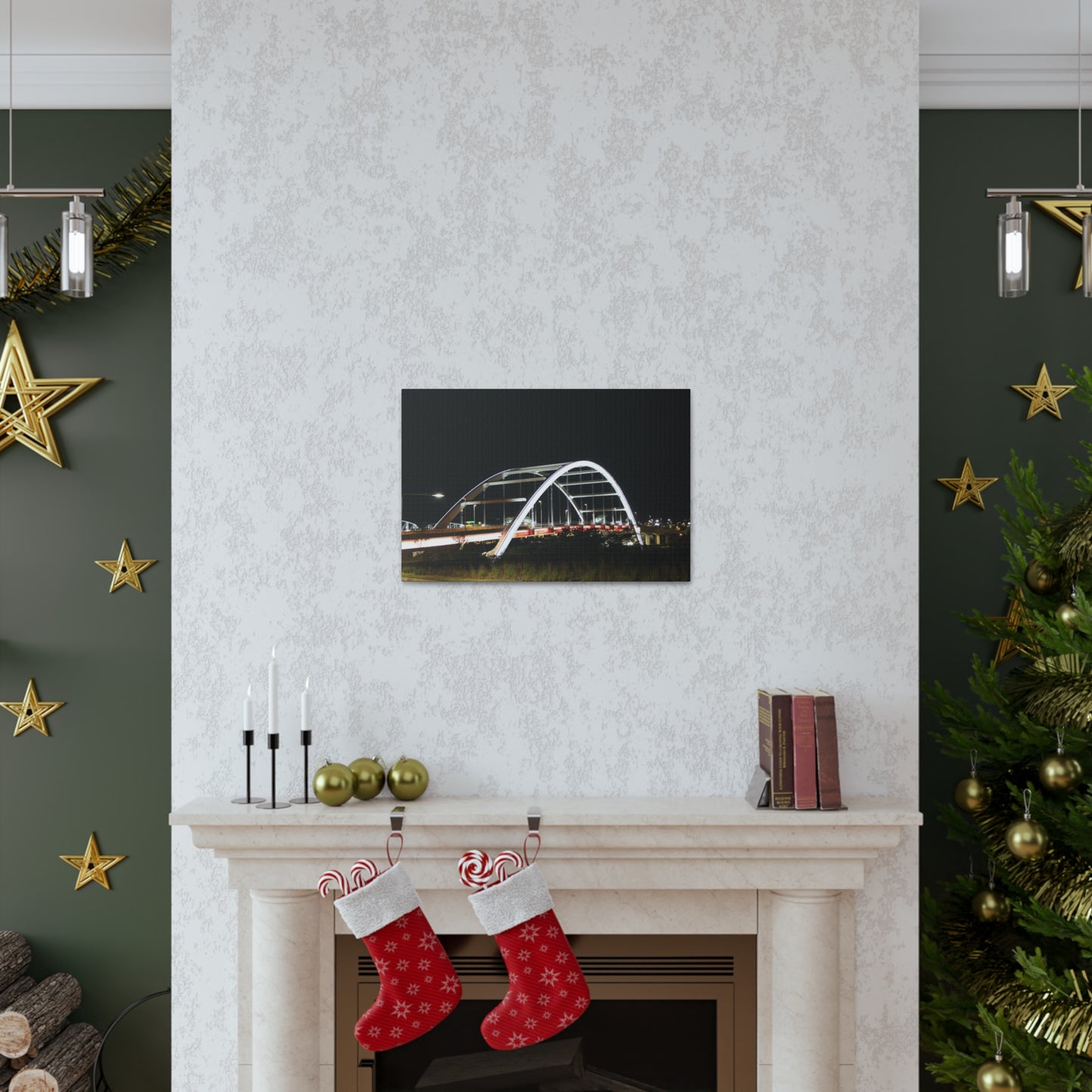 KOREAN VETERANS BRIDGE NASHVILLE, TN Canvas Gallery Wraps