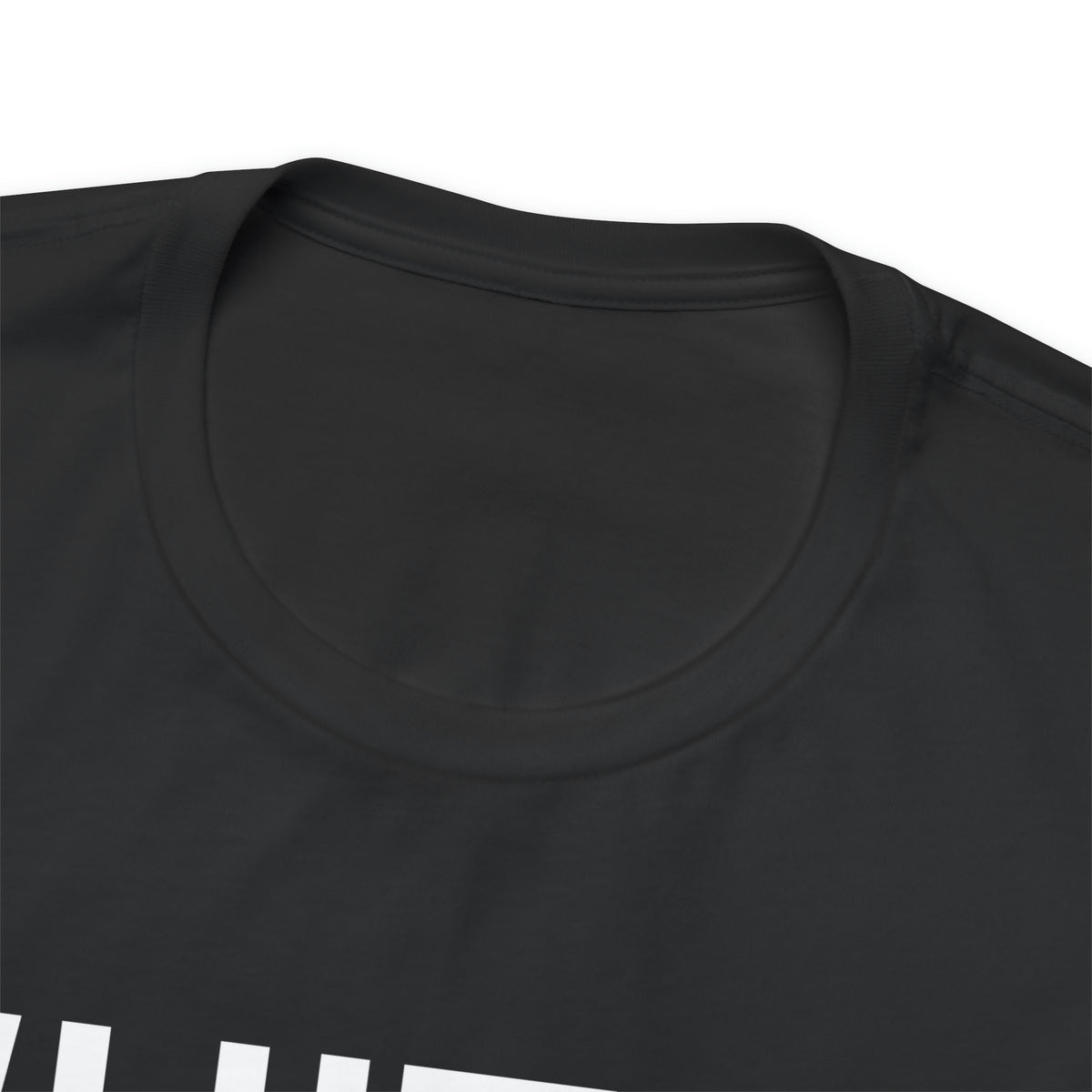 WHITE, BLACK, HUMAN Unisex Jersey Short Sleeve Tee