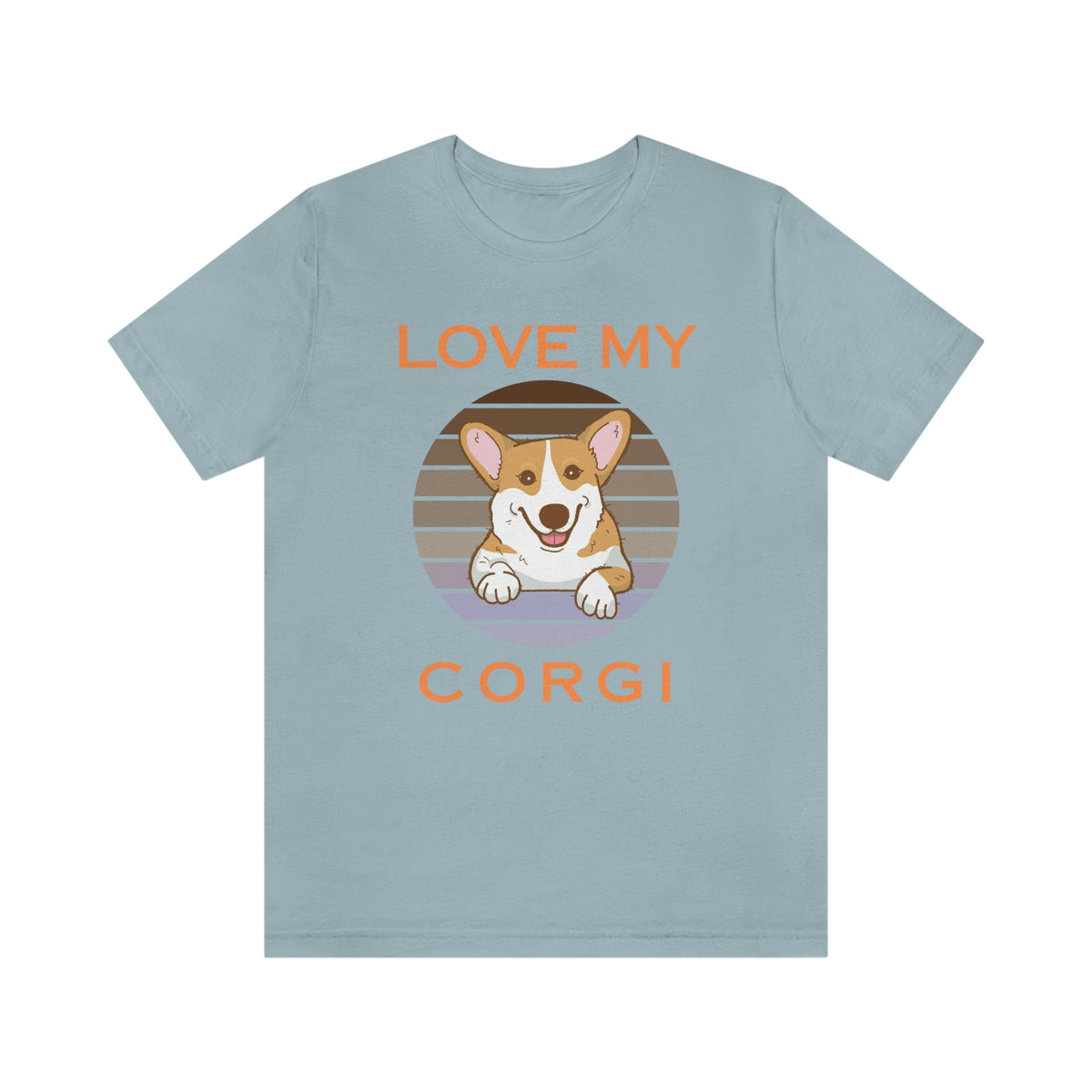LOVE MY CORGI Unisex Jersey Short Sleeve Tee