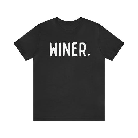 WINER Unisex Jersey Short Sleeve Tee