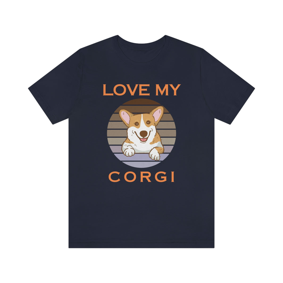 LOVE MY CORGI Unisex Jersey Short Sleeve Tee