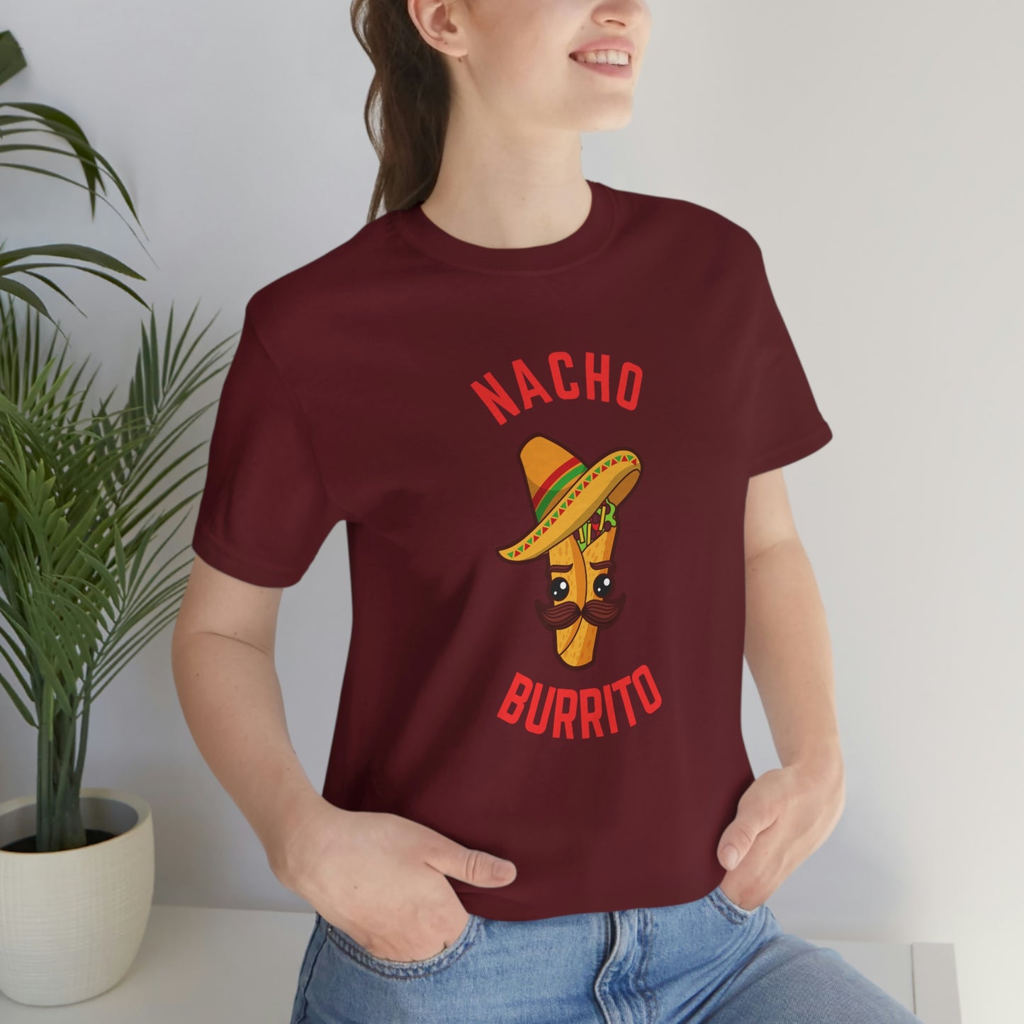 NACHO BURRITO  Unisex Jersey Short Sleeve Tee