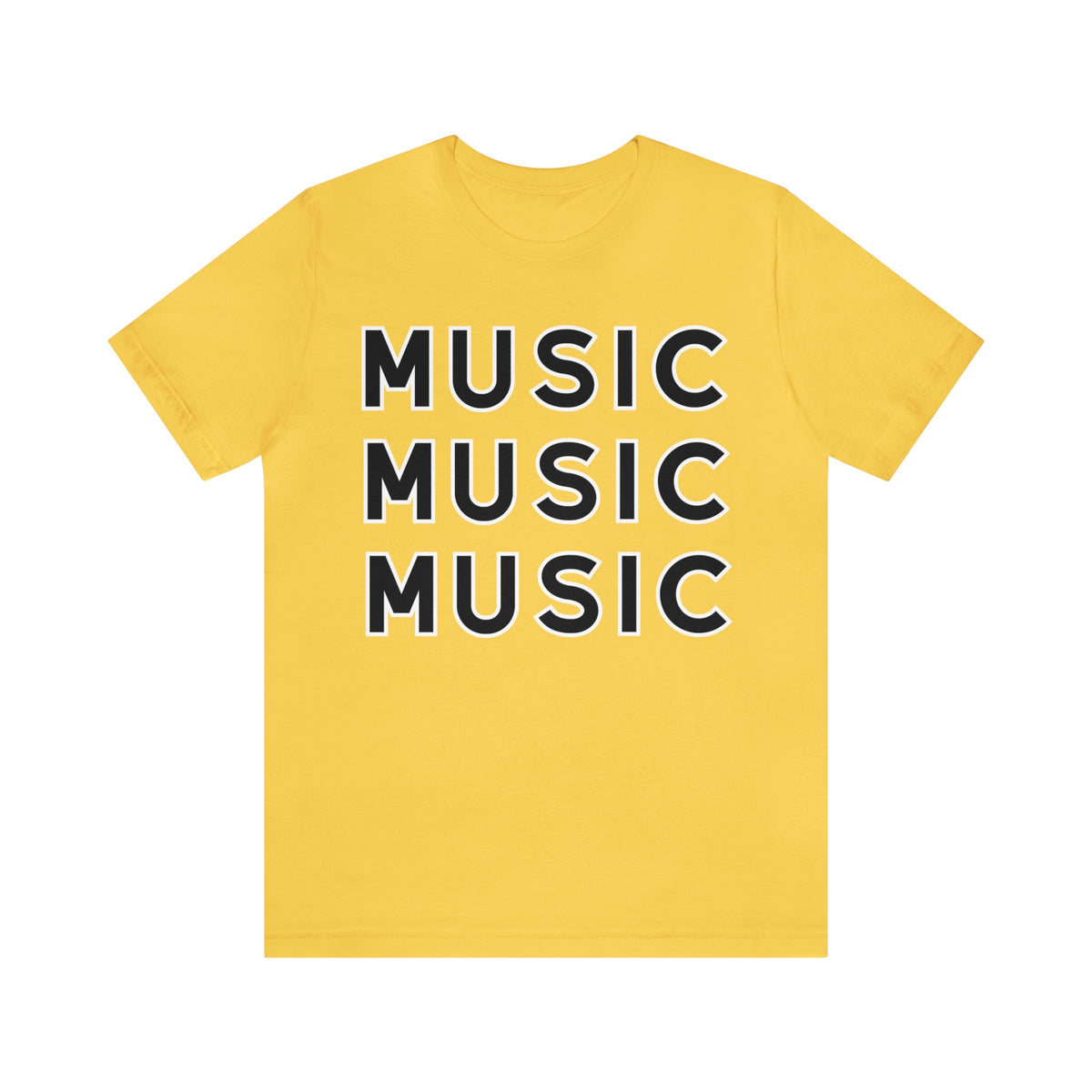 MUSIC Unisex Jersey Short Sleeve Tee
