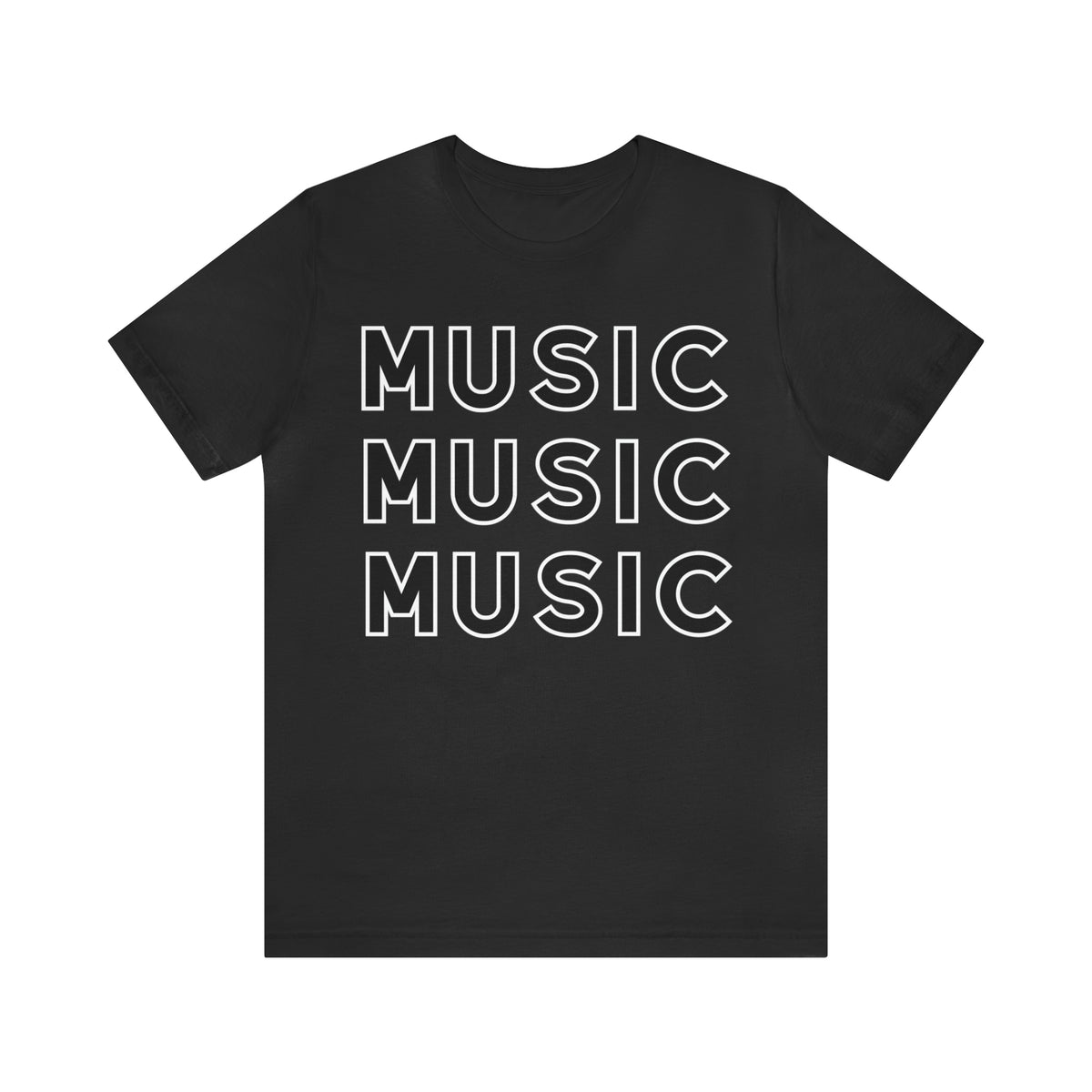 MUSIC Unisex Jersey Short Sleeve Tee