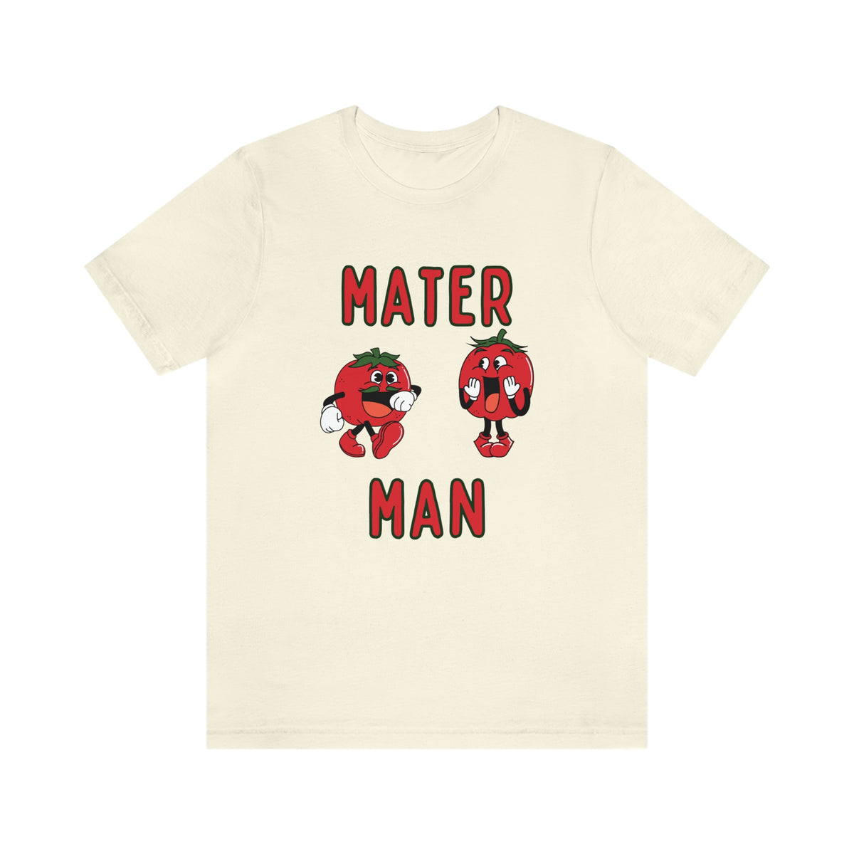 MATER MAN Unisex Jersey Short Sleeve Tee