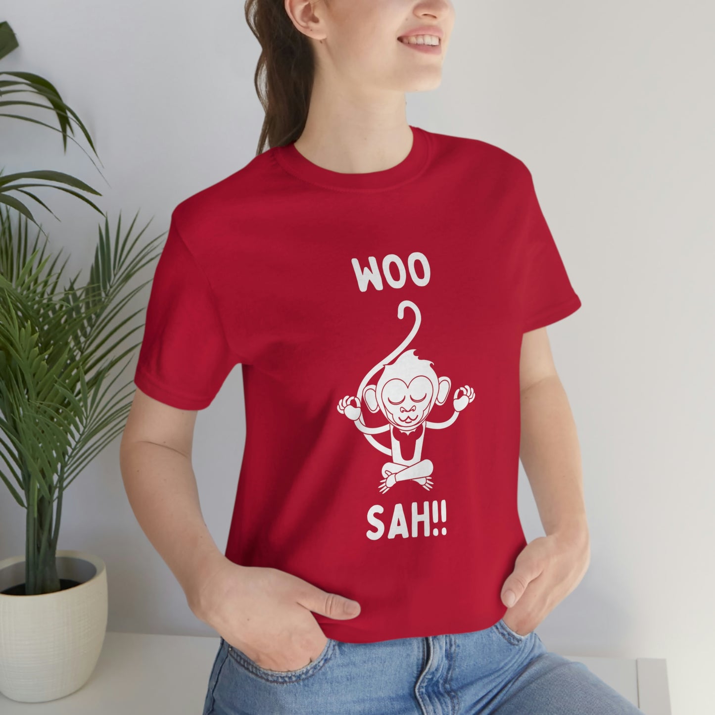WOO SAH Unisex Jersey Short Sleeve Tee