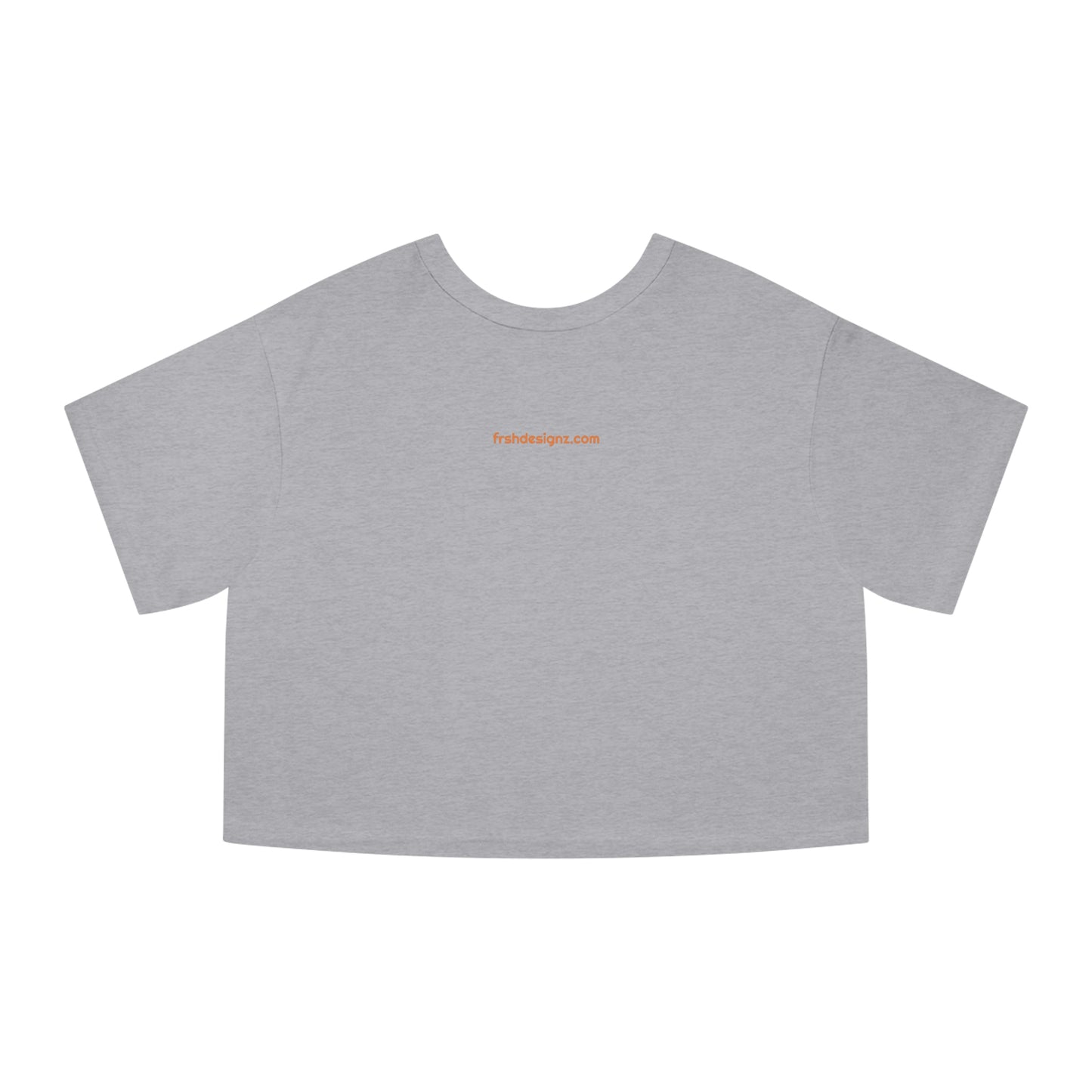 YAM-TASTIC! Champion Women's Heritage Cropped T-Shirt