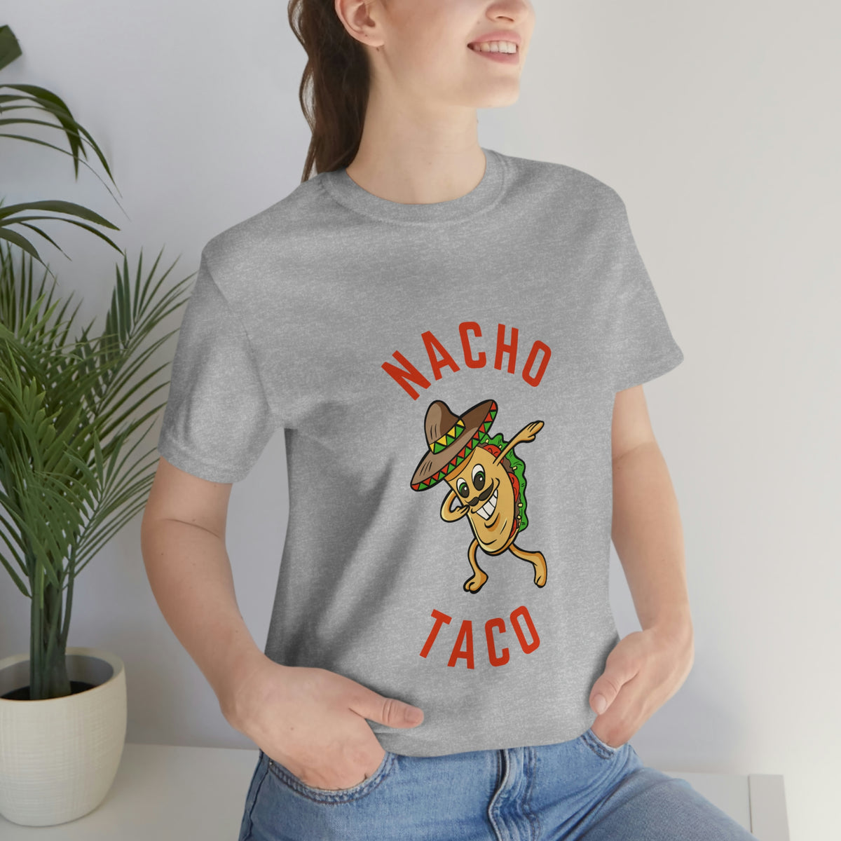 NACHO TACO  Unisex Jersey Short Sleeve Tee