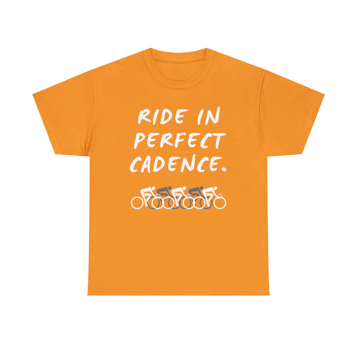 RIDE IN PERFECT CADENCE Unisex Heavy Cotton Tee